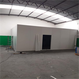 Construção Câmara fria frutas e legumes do início ao start-up Ceasa Franca SP